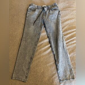 Men's M Slim Fit Gray Jeans “Two Birds One Stone”
